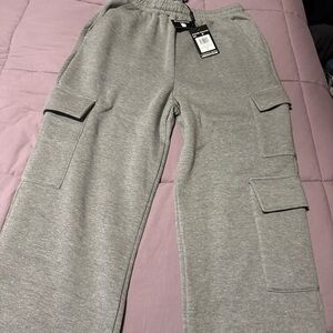 American Stitch Heather Gray Cargo Pants